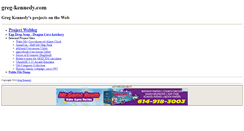 Desktop Screenshot of greg-kennedy.com
